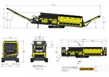 Impianti mobili di setacciatura con tamburo Barford TR622