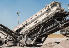 Impianti mobili di setacciatura Metso Lokotrack ST3.8E