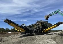 Impianti mobili di setacciatura Metso Nordberg CV40
