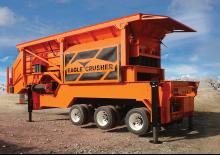 Impianti mobili di setacciatura Eagle Crusher RIP-RAP