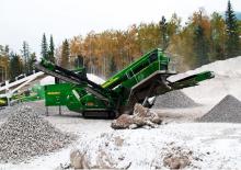 Impianti mobili di setacciatura McCloskey S80