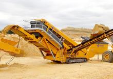 Impianti mobili di setacciatura Parker SD125