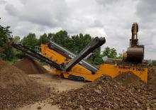 Impianti mobili di setacciatura Anaconda SR514