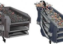 Impianti mobili di setacciatura Sandvik SS1633H