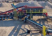 Impianti mobili di setacciatura Sandvik UK373