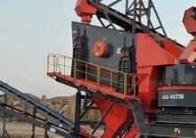 Impianti mobili di setacciatura Sandvik UV210 VSI