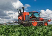 Irroratrice con barra montabile Kubota XMS210 iXflow-E