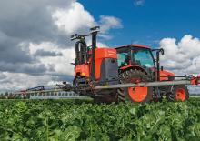 Irroratrice con barra montabile Kubota XMS213 iXflow-E