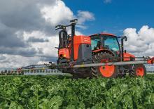 Irroratrice con barra montabile Kubota XMS213 iXflow-E