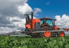Irroratrice con barra montabile Kubota XMS216 iXflow-E