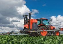 Irroratrice con barra montabile Kubota XMS216 iXflow-E