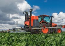 Irroratrice con barra montabile Kubota XMS218 iXflow-E