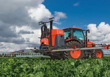 Irroratrice con barra montabile Kubota XMS218 iXflow-E