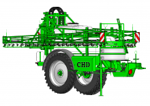 Irroratrice con barra su rimorchio CHD DG3030