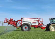 Irroratrice con barra su rimorchio Unia Europa XL 4024
