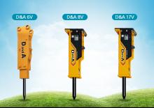 Martelli demolitori idraulici D & A 8 V