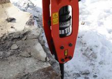 Martelli demolitori idraulici Sandvik BR 333