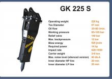 Martelli demolitori idraulici Italdem GK 225 S 