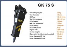 Martelli demolitori idraulici Italdem GK 75 S 