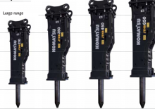 Martelli demolitori idraulici Komatsu JTHB650-3