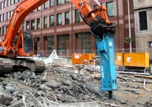 Martelli demolitori idraulici MSB MS 700