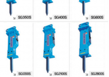 Martelli demolitori idraulici Kwanglim SG350S