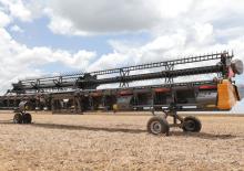 Mietitrebbie – meccanismo di taglio Valtra 600FD