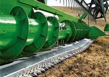 Mietitrebbie – meccanismo di taglio John Deere 635F Hydra Flex