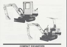 Miniescavatori John Deere Construction 15