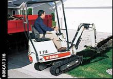 Miniescavatori Bobcat 316