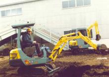Miniescavatori Yanmar B 17-2