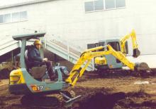Miniescavatori Yanmar B 17