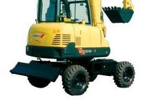 Escavatori gommati Yanmar B 55 W 8-1