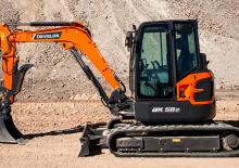 Miniescavatori Develon DX50Z-7