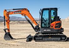 Miniescavatori Develon DX55R-7