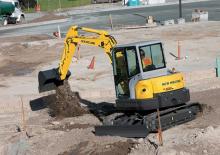 Miniescavatori New Holland E55B