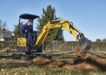 Miniescavatori New Holland E17C