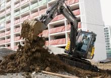 Miniescavatori Volvo EC55C