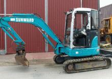 Miniescavatori Sunward SWE 38