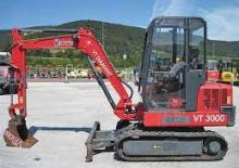 Miniescavatori Hinowa VT 3000