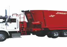Miscelatori di mangime semoventi Trioliet Truckmount 2000L