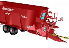Miscelatori di mangime Trioliet Solomix 3 3000 VLH-S-T
