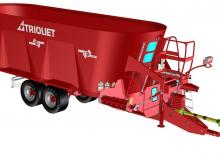 Miscelatori di mangime Trioliet Solomix 3 3000L  VLH-S-T