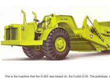 Motorscraper Terex S-35E