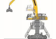 Movimentatori di materiali Liebherr LH 80 C Gantry Industry Litronic