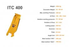 Multiprocessori idraulici (Cesoie) Italdem ITC 400