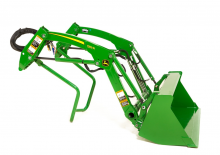 Pala gommata John Deere 120R 