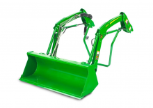 Pala gommata John Deere 220R 