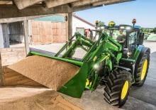 Pala gommata John Deere 603M