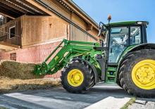 Pala gommata John Deere 623M